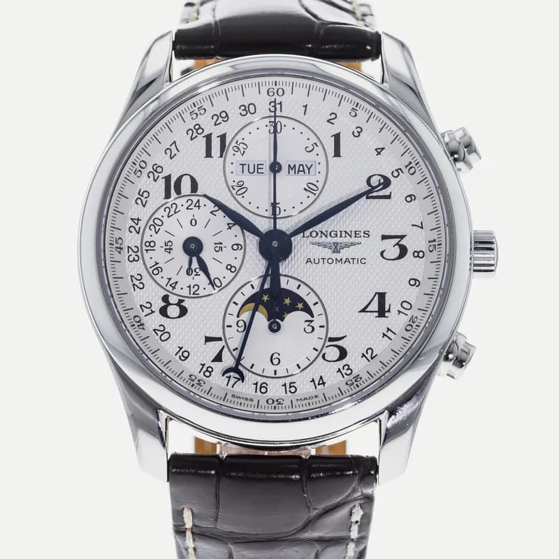 Longines — Longines Master Collection Moonphase Chronograph L2.673.4.78.5 — Watch — resale