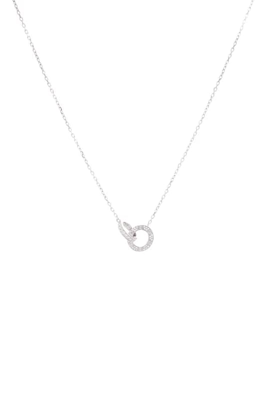 Cartier — Diamond Paved Love Pendant Necklace — Jewelry — resale