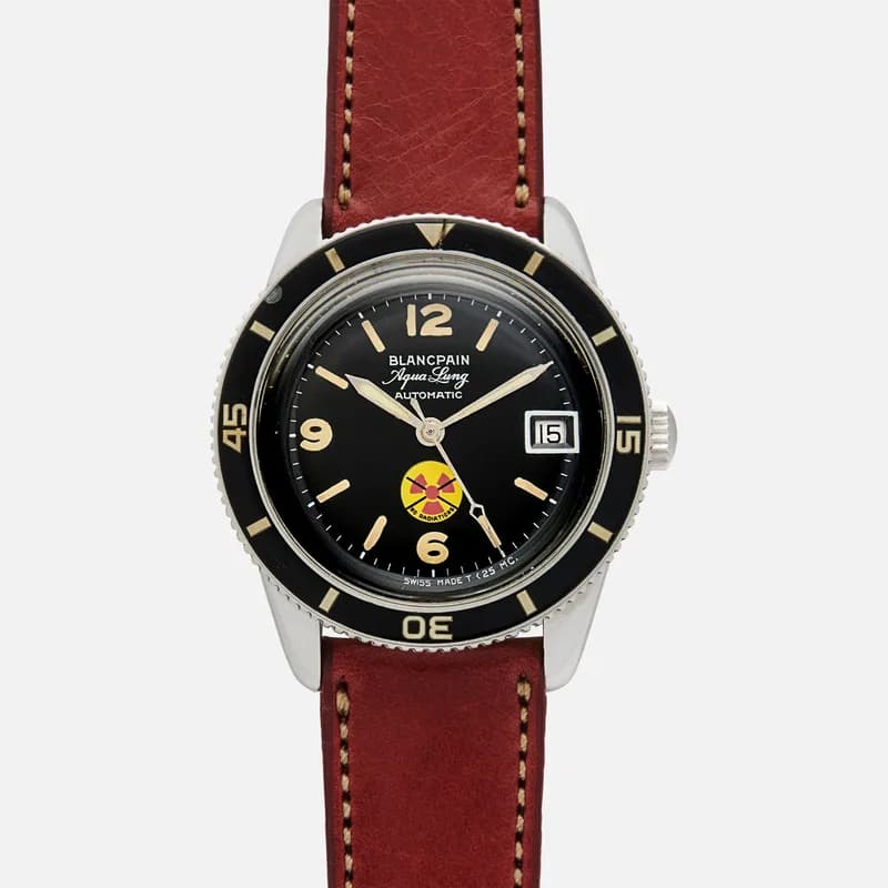 Blancpain — 1960s Blancpain Aqua Lung 'No Radiations' — Watch — resale