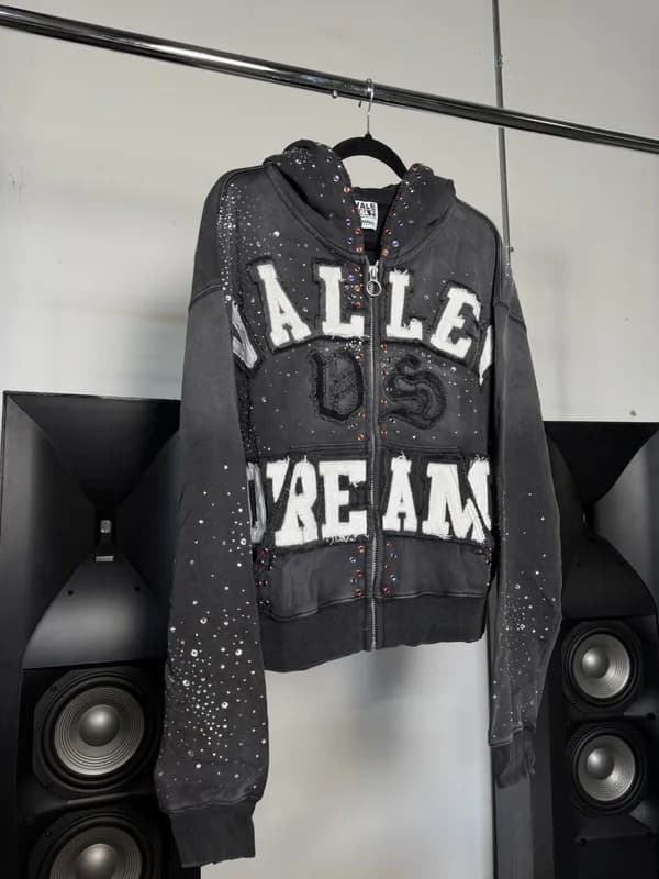 Vale Forever Classico Zip Up 'Black' — streetwear — resale