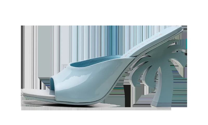 Palm Angels — Mule Leather Heels WMNS "Blue" PWIJ003S23LEA0014000 — Sneaker — resale