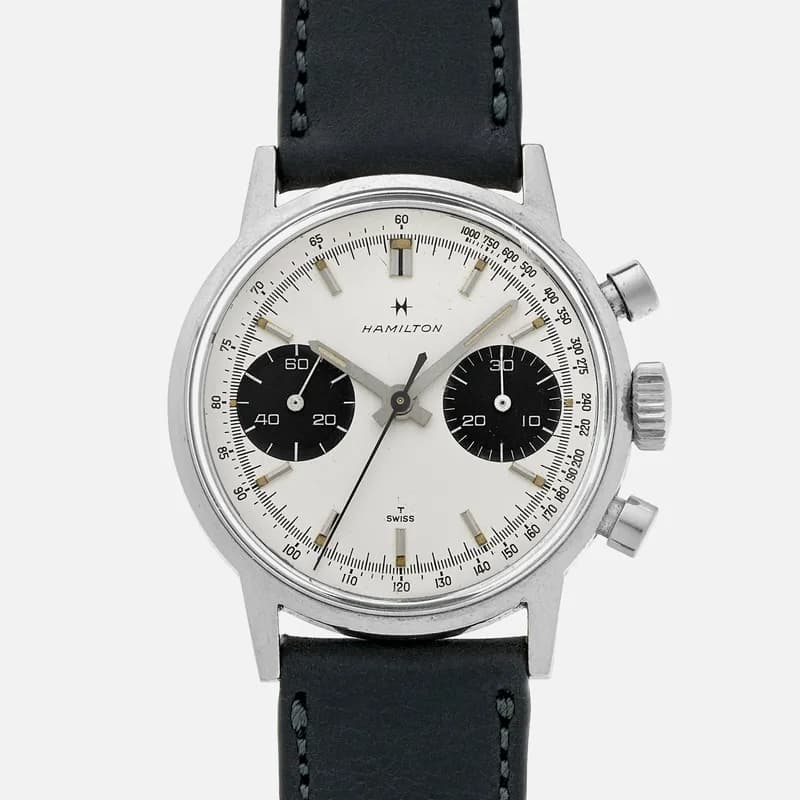 Hamilton — 1960s Hamilton 'Panda' Chronograph Ref. 7723 — Watch — resale