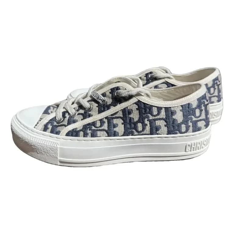 Dior — Walk 'n' Dior cloth trainers — Designer Shoe — resale