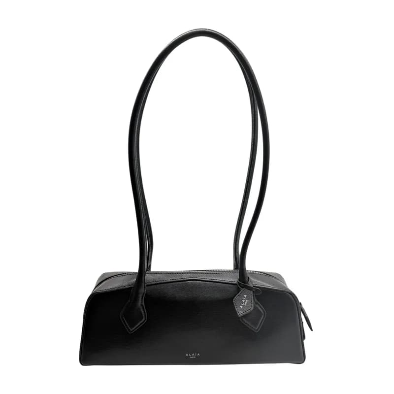 Alaia — Alaïa Le Teckel Medium Shoulder Bag in Goatskin — Handbag — resale