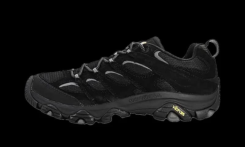 Merrell — Moab 3 Non-Slip Low Top Hiking Shoes "Black" J500673 — Sneaker — resale