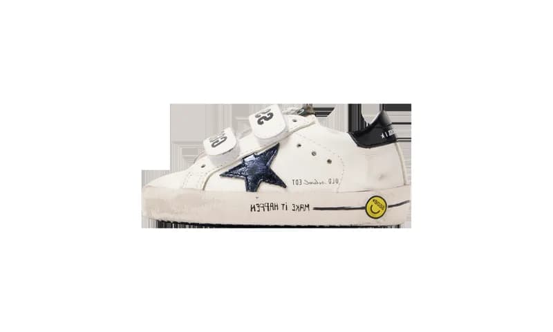 Golden Goose — Old School Leather Upper and Stripes Laminated "White Leather" GJF00111.F004251.11407 — Sneaker — resale