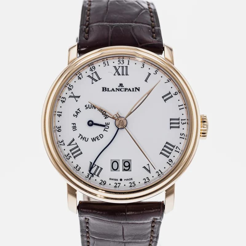 Blancpain — Blancpain Villeret Semainier Grande Date 6637-3631-55B — Watch — resale