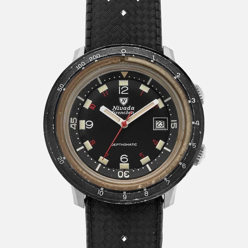 Nivada Grenchen — 1968 Nivada Grenchen Depthomatic Ref. 57023 — Watch — resale