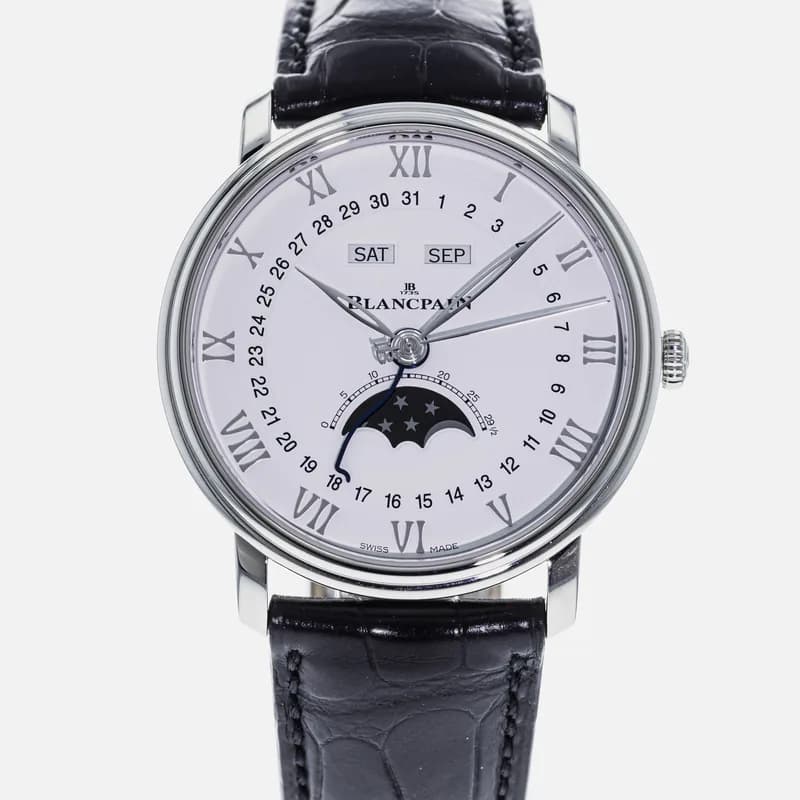 Blancpain — Blancpain Villeret Quantième Complet 6654-1127-55B — Watch — resale