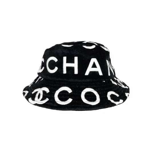 Chanel — Chanel Black White Bucket Hat — Accessory — resale
