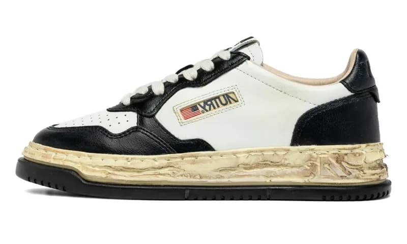 Autry — Medalist Low Super Vintage WMNS "Maison Mihara Yasuhiro - General Scale White Black" AVLW MMY3 — Sneaker — resale