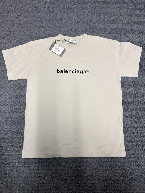Balenciaga — Balenciaga Copyrights Tee Beige — streetwear — resale