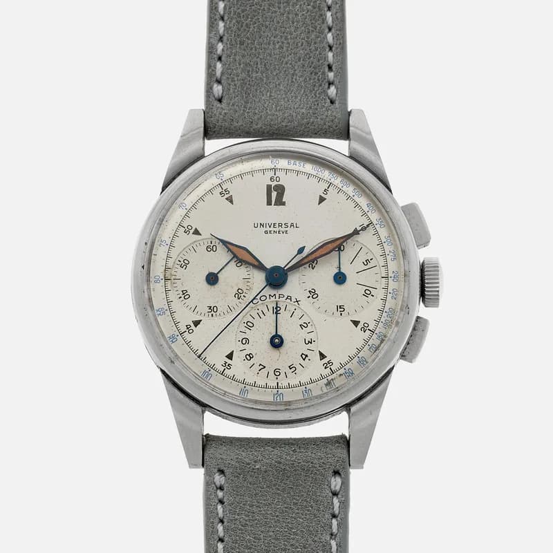 Universal Genève — 1940s Universal Genève Compax Ref. 22277 — Watch — resale