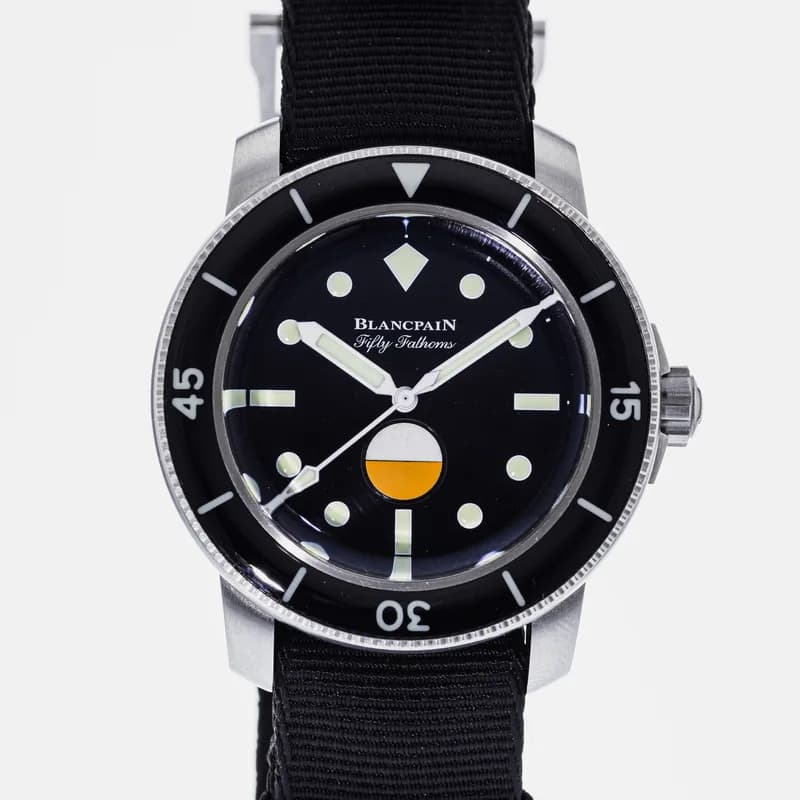 Blancpain — Blancpain Fifty Fathoms MIL-SPEC For Hodinkee Limited Edition 5008-11B30-NABA — Watch — resale
