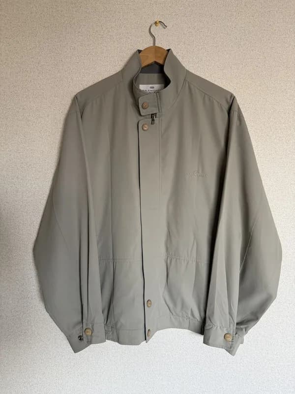 Balenciaga — Vintage Balenciaga BB Logo bordir Stand Colar Blouson Jacket — streetwear — resale