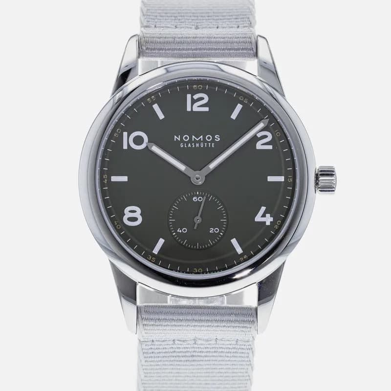 Nomos — Nomos Club Automat 175 Years Of Glashutte Watchmaking Olive Limited Edition 753.S3 — Watch — resale