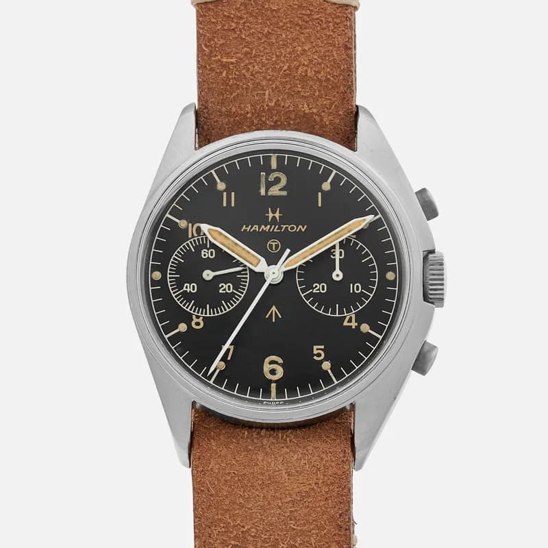 Hamilton — 1972 Hamilton Chronograph For The Royal Navy — Watch — resale