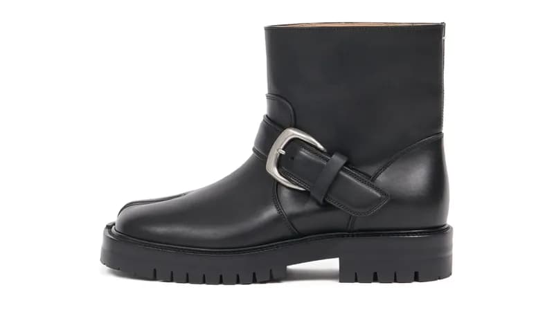 Maison Margiela — Tabi County Buckle Ankle Boot WMNS "Black" S58WU0431P3292H8396 — Sneaker — resale