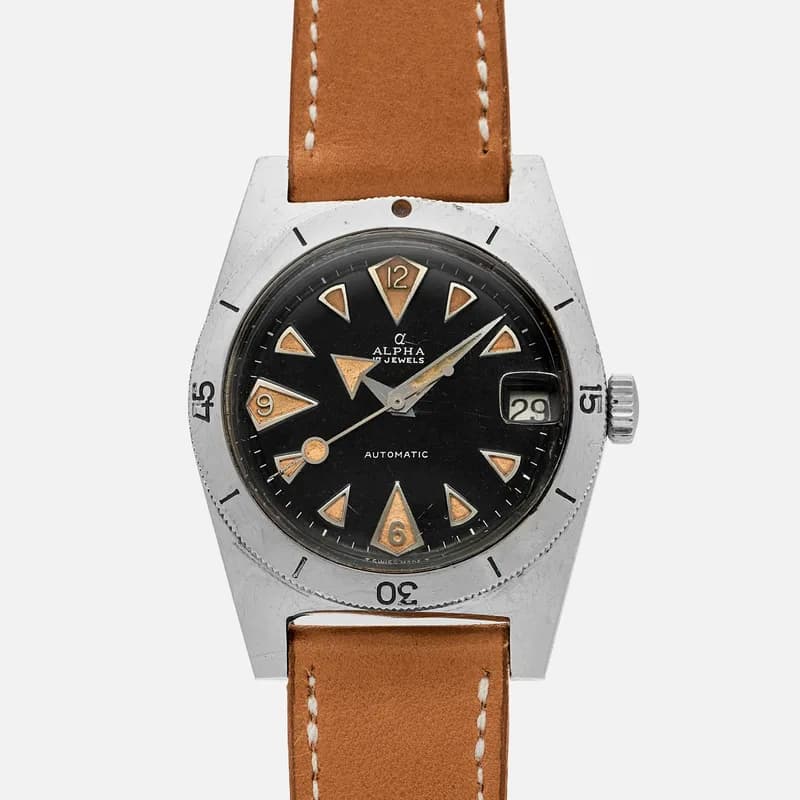 Alpha — 1960s Alpha 'Skin Diver' — Watch — resale