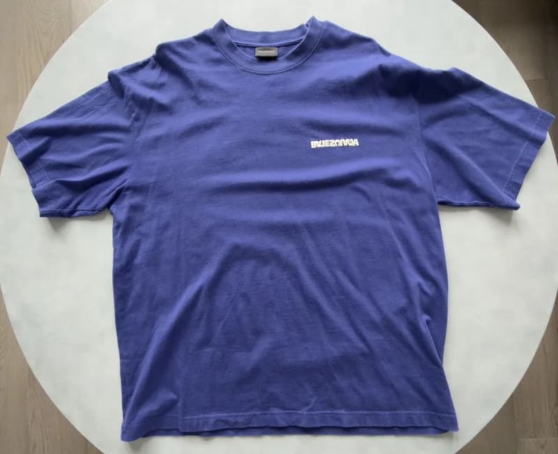 Balenciaga — Balenciaga Back Reflective T-Shirt — streetwear — resale