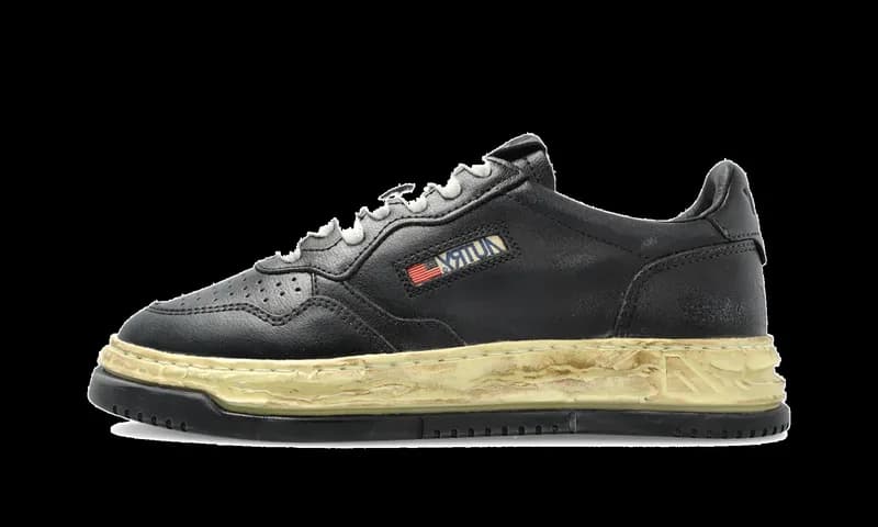 Autry — Super Vintage Low WMNS "MAISON MIHARA YASUHIRO - Black" AVLW MMY2 — Sneaker — resale