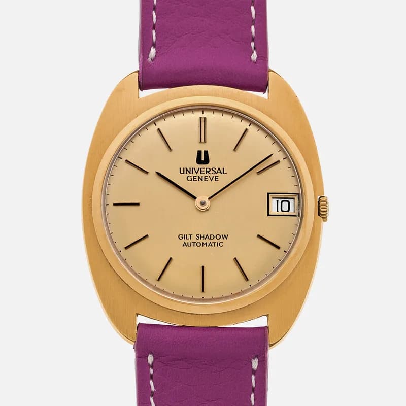 Universal Genève — 1970s Universal Genève Gilt Shadow Ref. 567103 In Gold Plate — Watch — resale