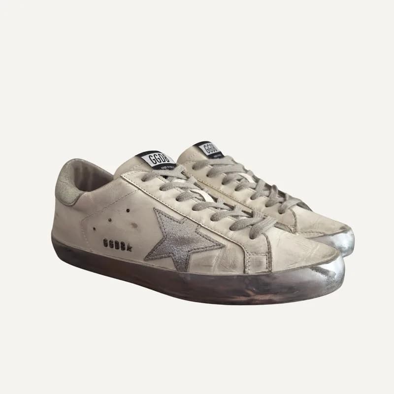 Golden Goose — Size 8M/9.5W - Golden Goose Super-Star Classic Low-Top Shoes — Sneaker — resale
