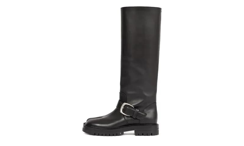 Maison Margiela — Tabi country knee-high boots WMNS "Black" S58WW0162 P3292 H8396 — Sneaker — resale