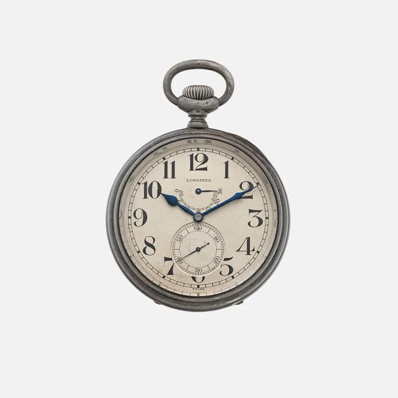 Longines — 1919 Longines Pocket Watch Chronometer For The United States Navy — Watch — resale
