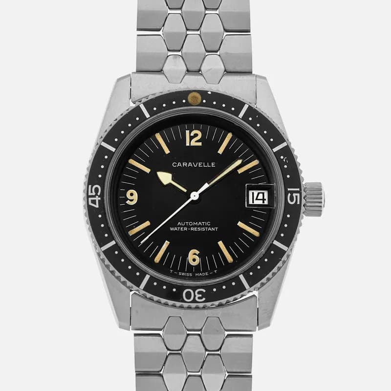 Caravelle — 1969 Caravelle Diver Ref. 655-1 On Bracelet — Watch — resale