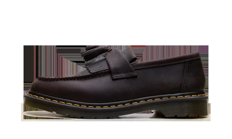 Dr Martens — Adrian Crazy Horse Leather Tassel Loafers "Brown" 30917201 — Sneaker — resale