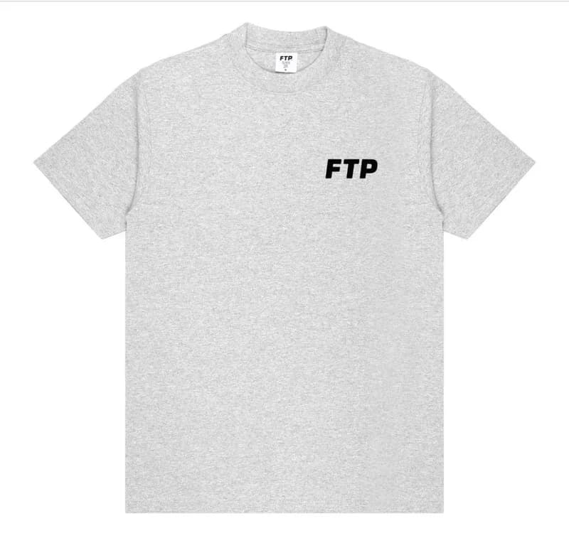 FTP Flocked Logo tee — streetwear — resale