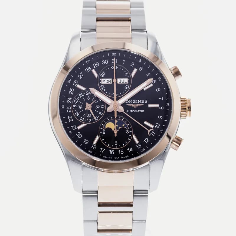 Longines — Longines Conquest Classic Moonphase Chronograph L2.798.5.52.7 — Watch — resale