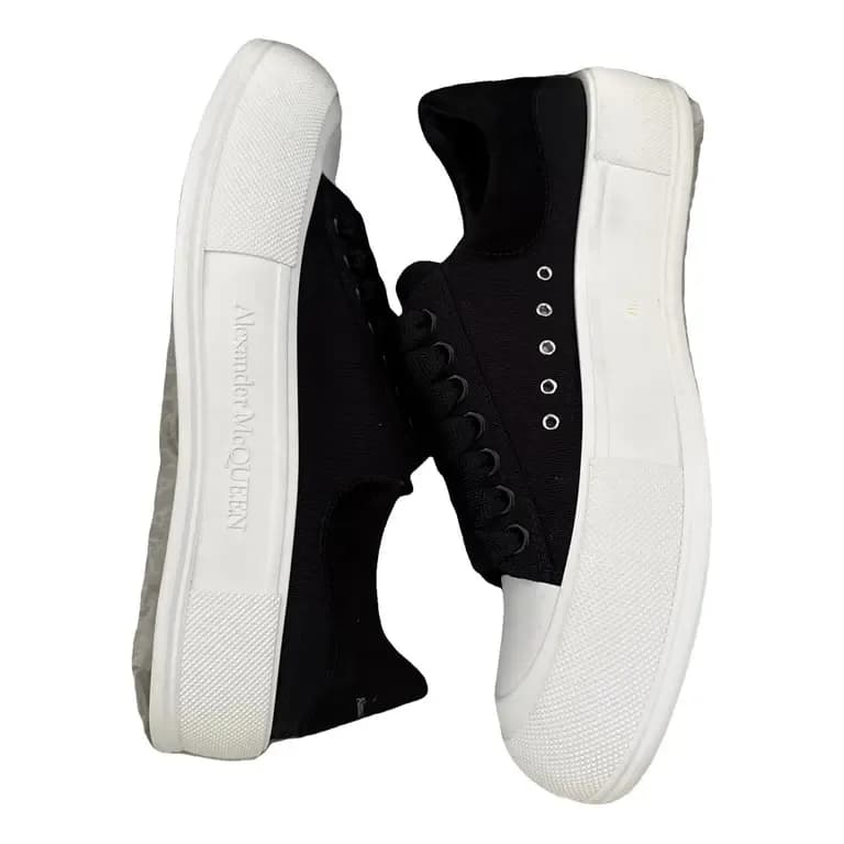 Alexander McQueen — Cloth trainers — Designer Shoe — resale