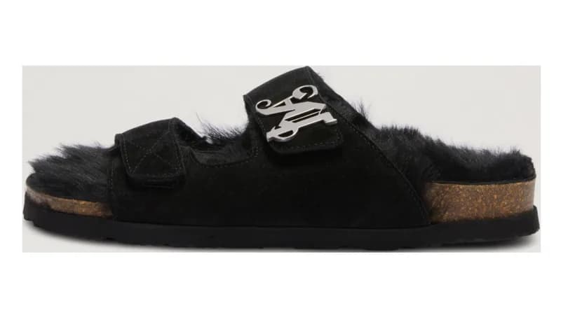 Palm Angels — Fur Slippers WMNS "Black" PWIH021F23LEA0011010 — Sneaker — resale