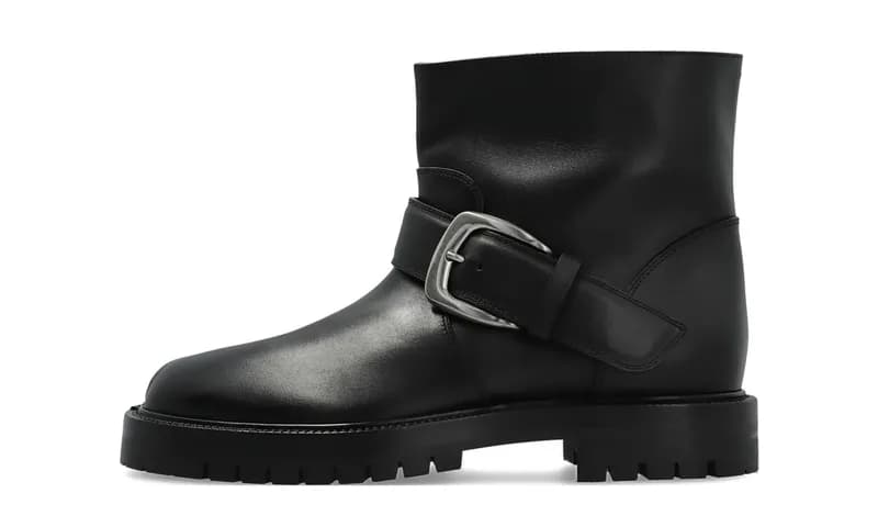 Maison Margiela — Tabi County Buckle Ankle Boots "Black" S57WU0296P3292H8396 — Sneaker — resale
