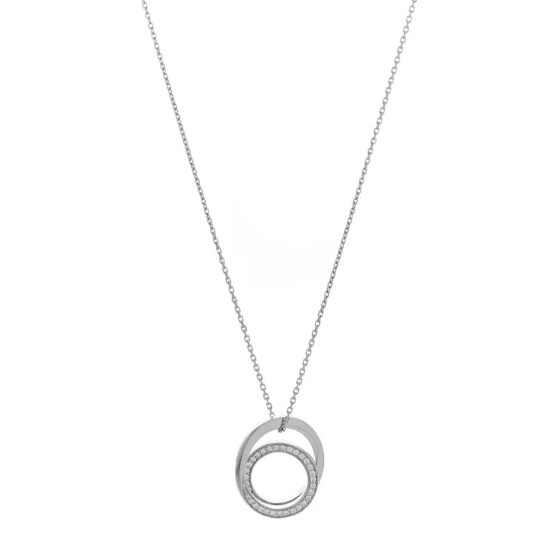 Cartier — 18K White Gold Diamond Etincelle De Cartier Pendant Necklace — Jewelry — resale