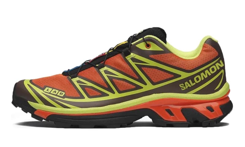 Salomon — XT-6 "Red Orange Sharp Green" L47869600 — Sneaker — resale