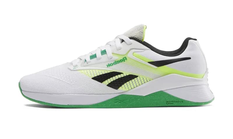 Reebok — Nano X4 "White Sport Green" 100074180 — Sneaker — resale