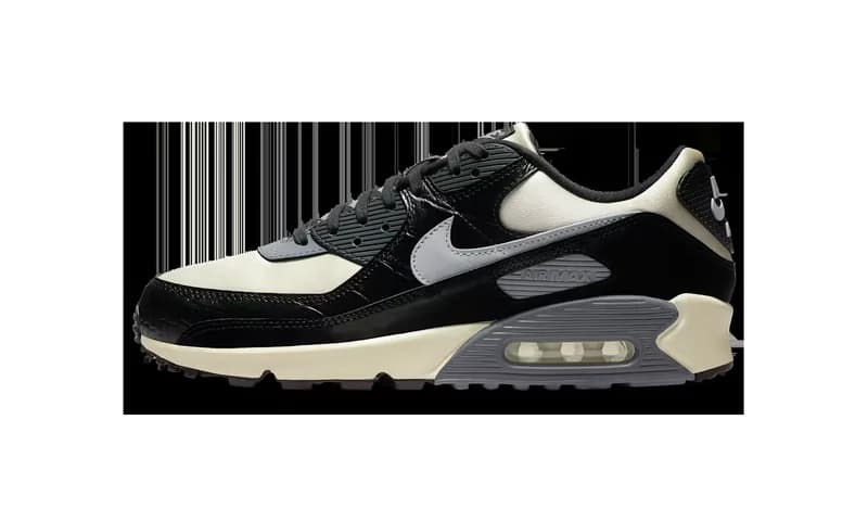NIKE — Nike Air Max 90 "Croc - Coconut Milk / Black" IO4468 100 — Sneaker — resale