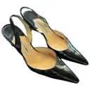 Manolo Blahnik — Patent leather heels — Designer Shoe — resale