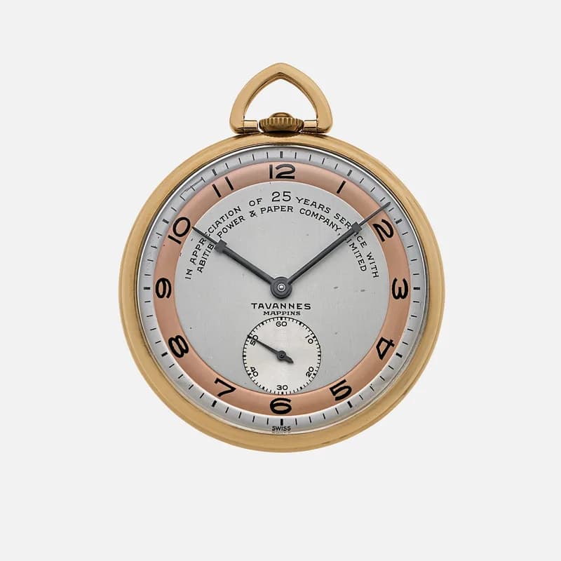 Tavannes — 1940s Tavannes Pocket Watch — Watch — resale