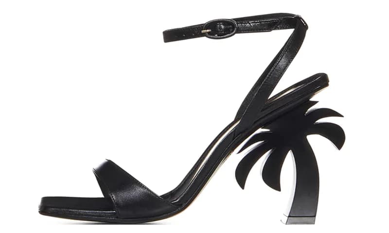 Palm Angels — Beach Heels WMNS "Black" PWIH004S23LEA0011000 — Sneaker — resale