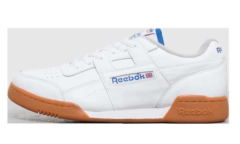 Reebok — Workout Plus "White / Vector Blue / Gum" 100240461 — Sneaker — resale