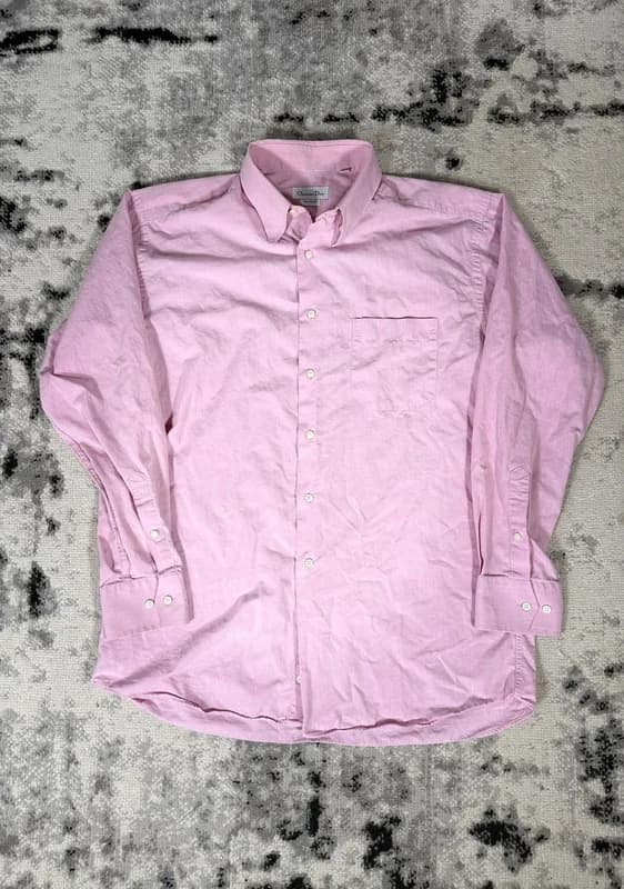 Christian Dior — Vintage Christian Dior Pink Button Up Shirt — streetwear — resale