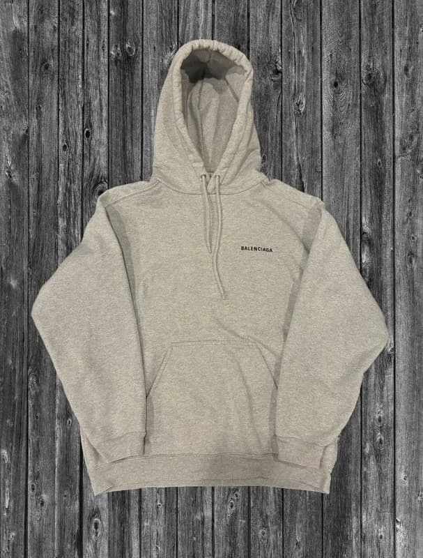Balenciaga — Balenciaga Logo Hoodie — streetwear — resale