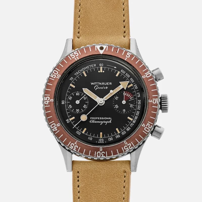 Wittnauer — 1960s Wittnauer 239T Professional Chronograph Ref. 7004 — Watch — resale
