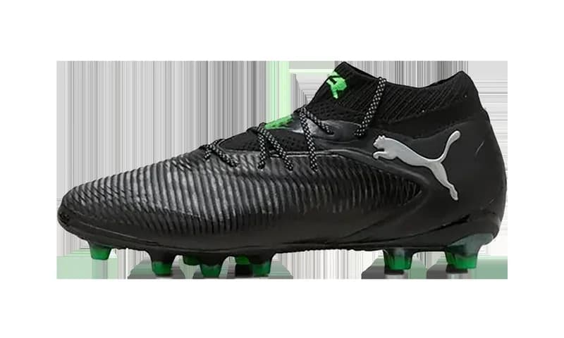 PUMA — FUTURE 8 ULTIMATE AG "PUMA Black / Cool Light Gray / Fluo Green" 108189 02 — Sneaker — resale