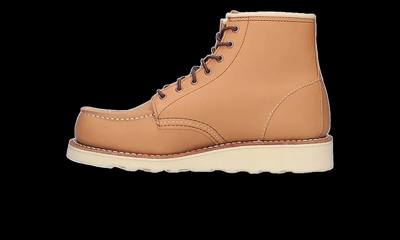 Red Wing — Heritage Classic Moc Short Leather Boot WMNS "Tan" 3383 — Sneaker — resale
