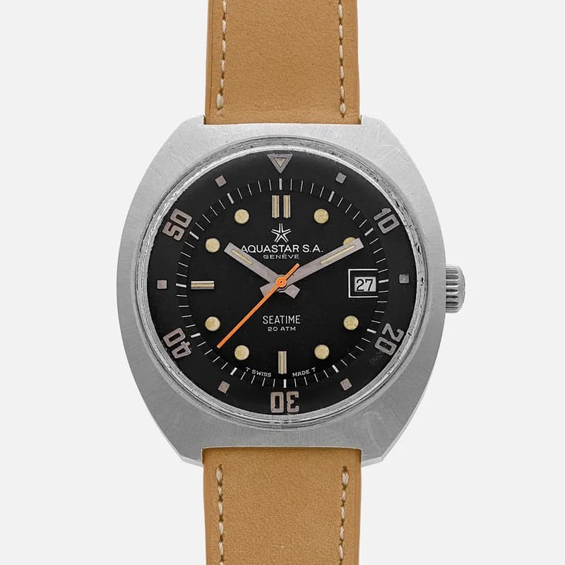Aquastar — 1970s Aquastar Seatime Ref. 1000 — Watch — resale